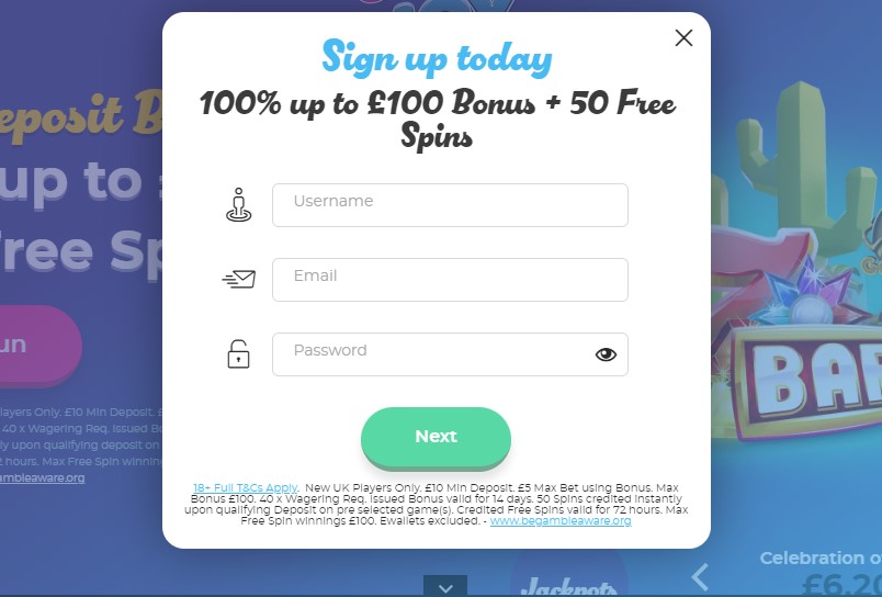 Pure Casino online casino